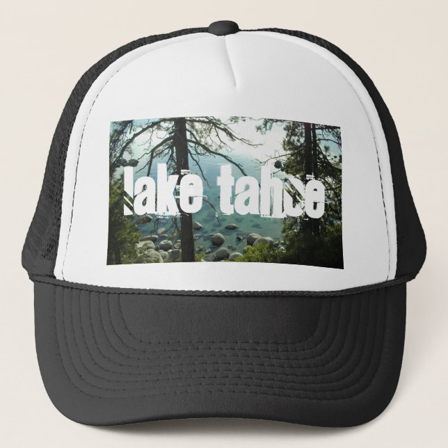 De Camionero Gorra del lago Tahoe (Anverso)