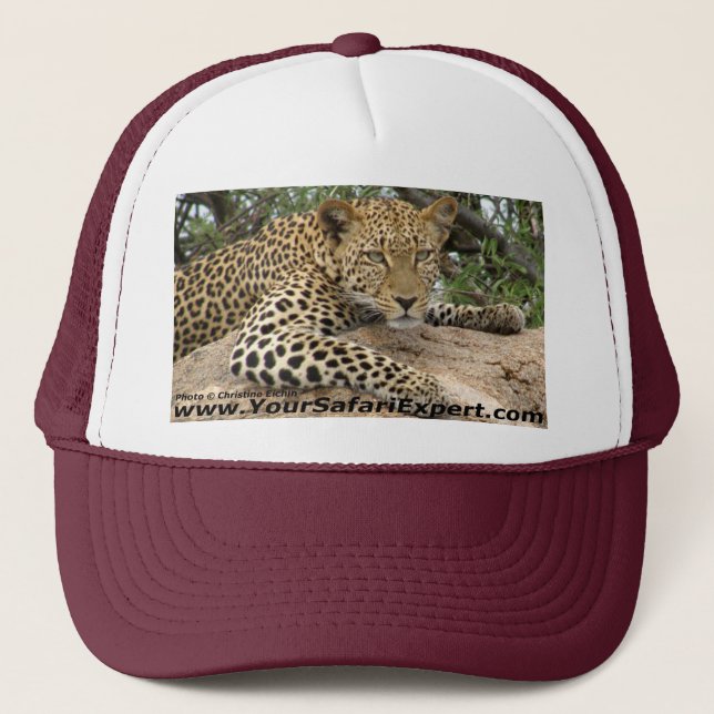 De Camionero Gorra del leopardo (Anverso)