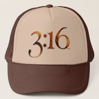 De Camionero Gorra del logotipo del 3:16