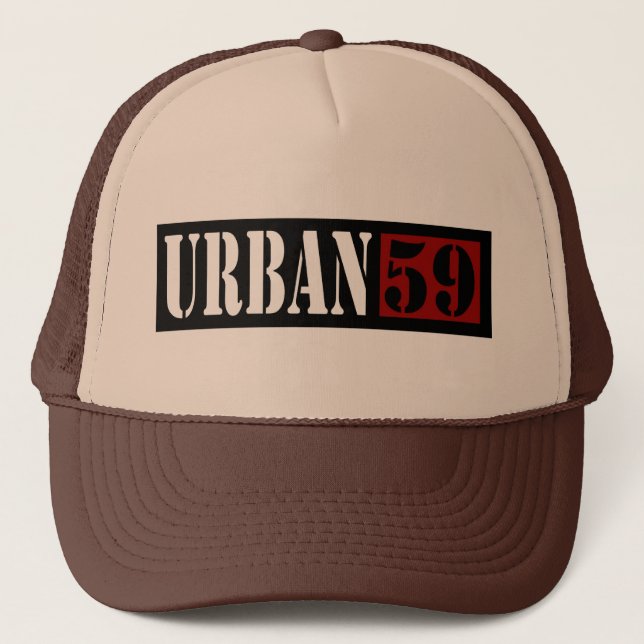 De Camionero Gorra del logotipo Urban59 (Anverso)