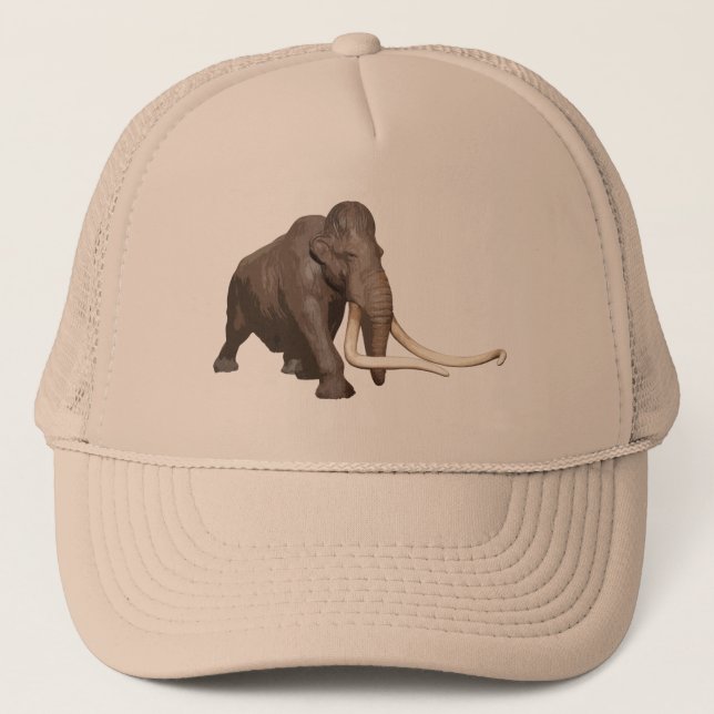 De Camionero Gorra del mamut lanoso (Anverso)
