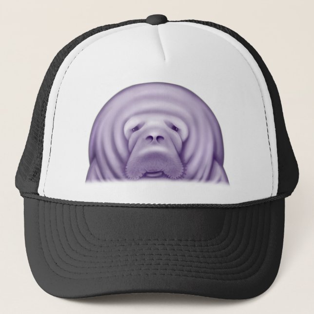 De Camionero Gorra del Manatee (Anverso)