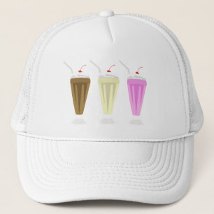 De Camionero Gorra del Milkshake