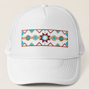 De Camionero Gorra del modelo del nativo americano