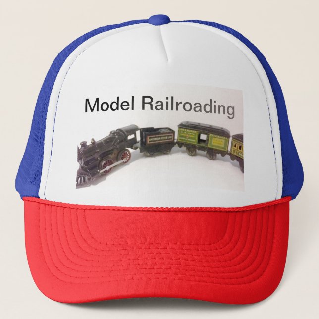 De Camionero Gorra del modelo-ferrocarril (Anverso)