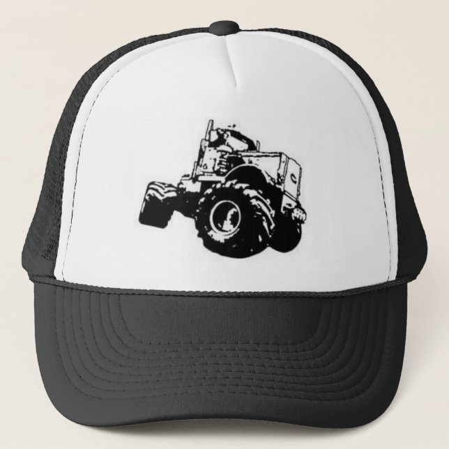De Camionero Gorra del monster truck (Anverso)