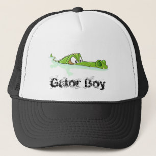 De Camionero Gorra del muchacho del cocodrilo