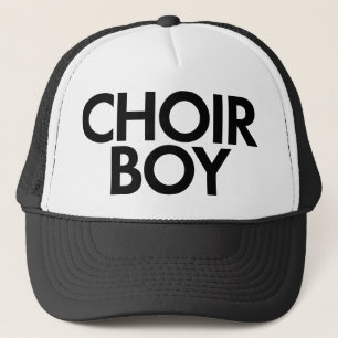 De Camionero Gorra del muchacho del coro