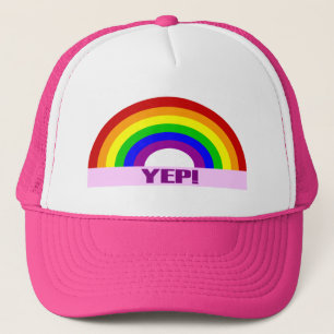 De Camionero Gorra del orgullo Yep gay