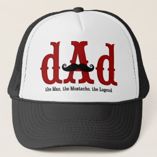 De Camionero Gorra del papá del bigote
