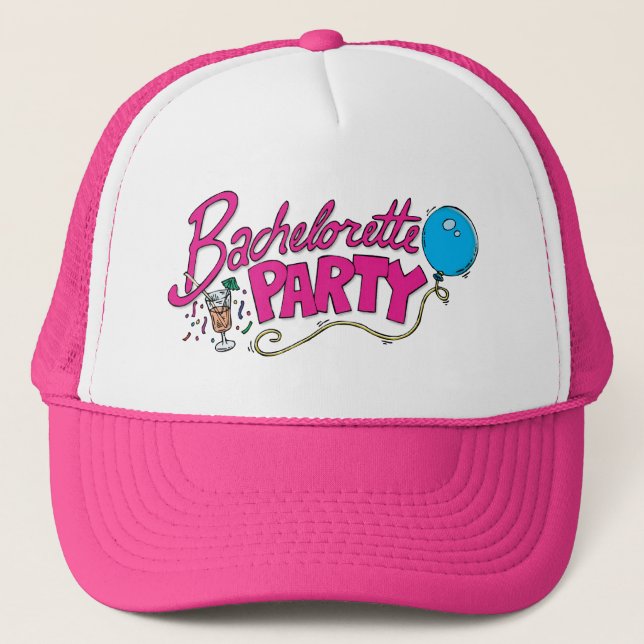 De Camionero Gorra del partido Bachelorette (Anverso)
