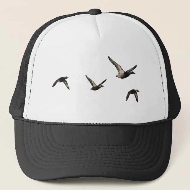 De Camionero Gorra del pato del vuelo (Anverso)