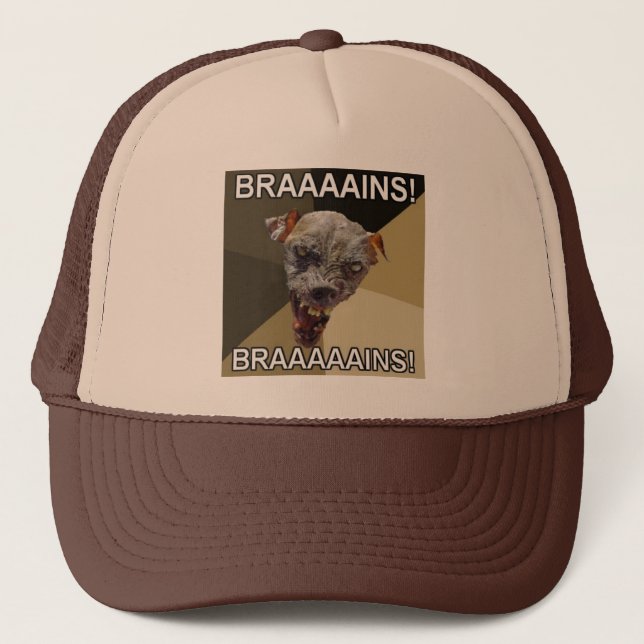 De Camionero Gorra del perro del zombi (Anverso)