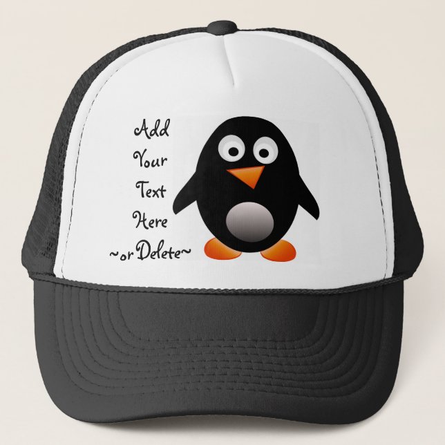 De Camionero Gorra del pingüino (Anverso)