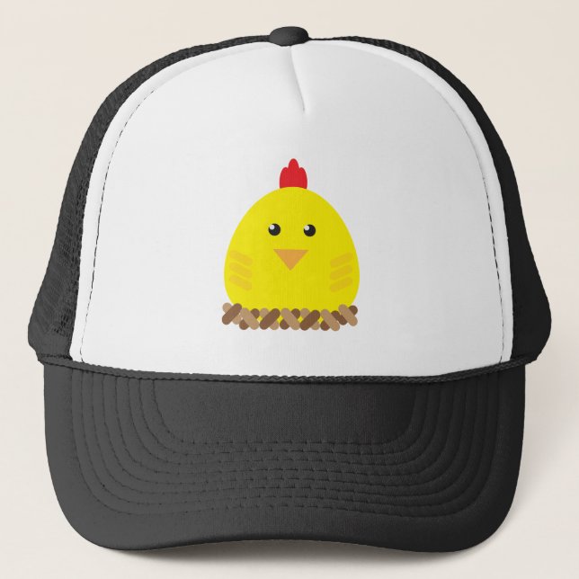 De Camionero Gorra del pollo (Anverso)