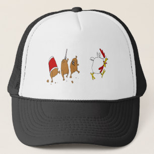 De Camionero gorra del pollo del zombi