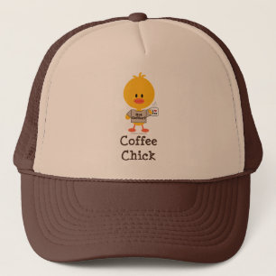 De Camionero Gorra del polluelo del café