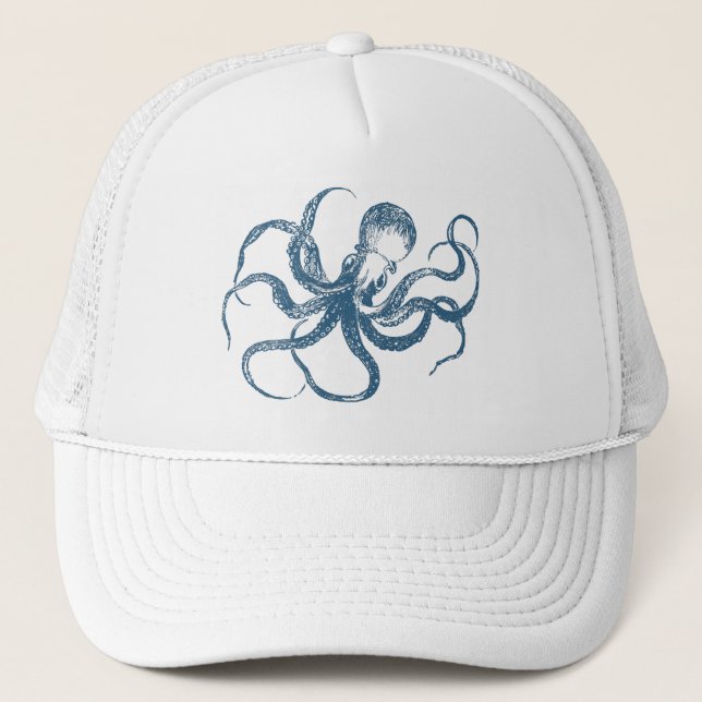 De Camionero gorra del pulpo (Anverso)