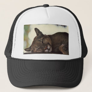 De Camionero Gorra del puma el dormir