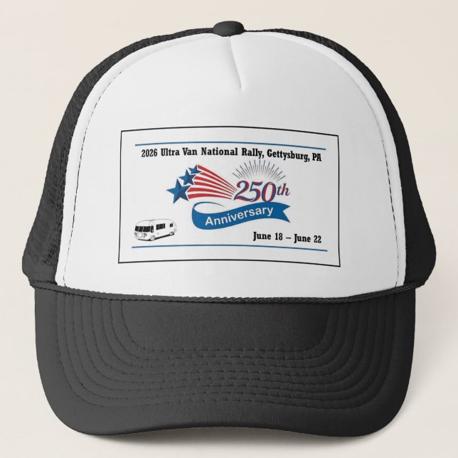 De Camionero Gorra del Rally 2026 (Anverso)
