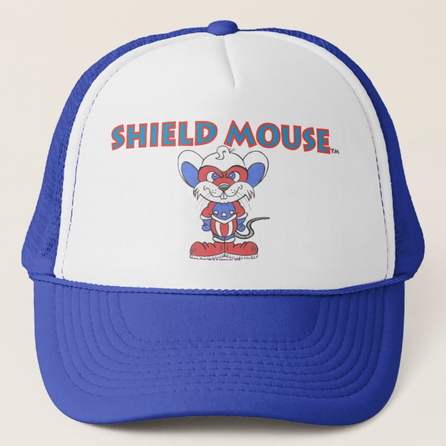 De Camionero Gorra del RATÓN del ESCUDO (Anverso)