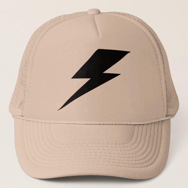 De Camionero Gorra del rayo (Anverso)