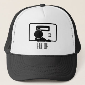 De Camionero Gorra del redactor