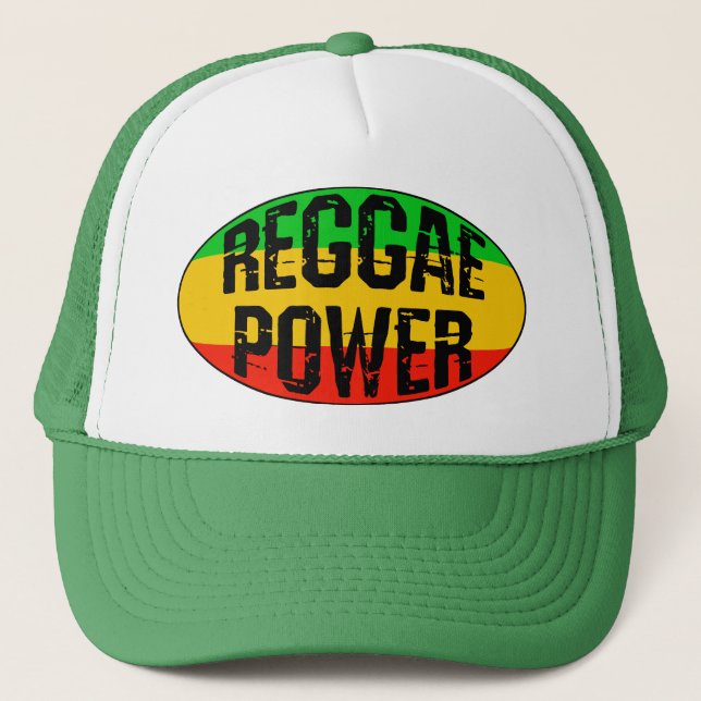 De Camionero Gorra del reggae (Anverso)