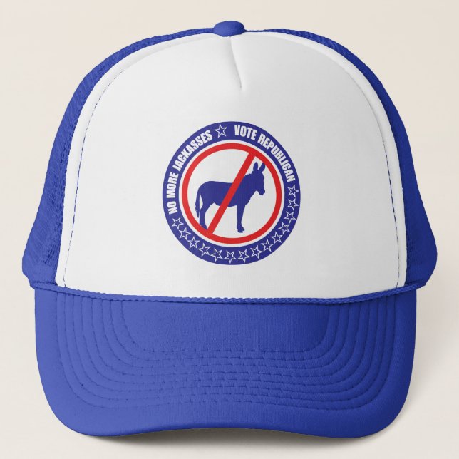 De Camionero gorra del republicano del voto (Anverso)