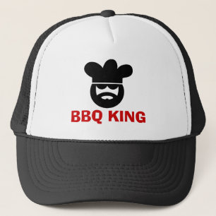 De Camionero Gorra del rey del Bbq para los hombres
