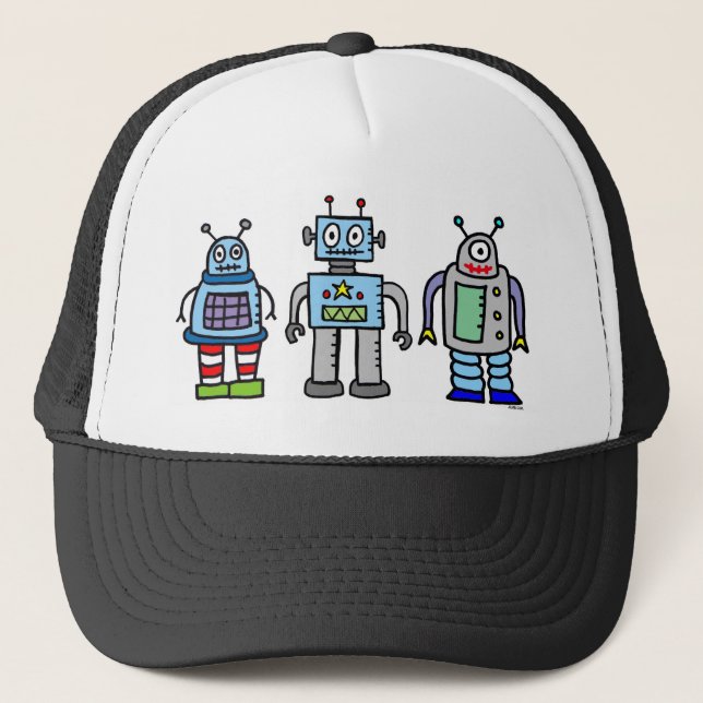 De Camionero gorra del robot (Anverso)
