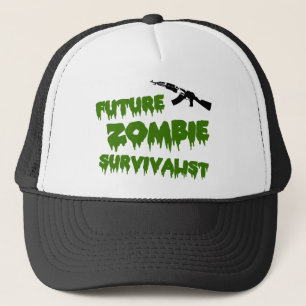 De Camionero Gorra del Survivalist del zombi