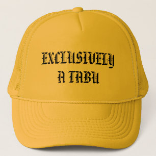 De Camionero gorra del tabú - modificado para requisitos