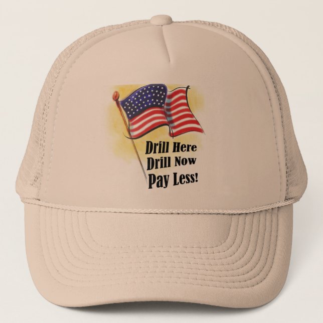 De Camionero Gorra del taladro (Anverso)