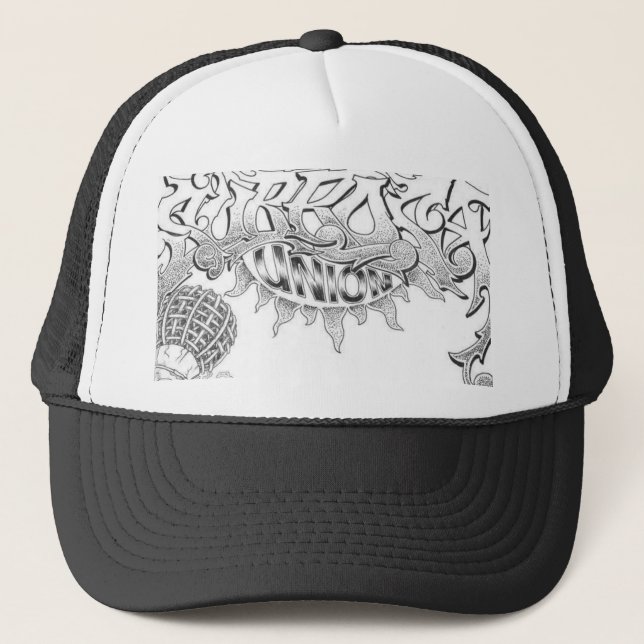 De Camionero Gorra del tatuaje del SU (Anverso)