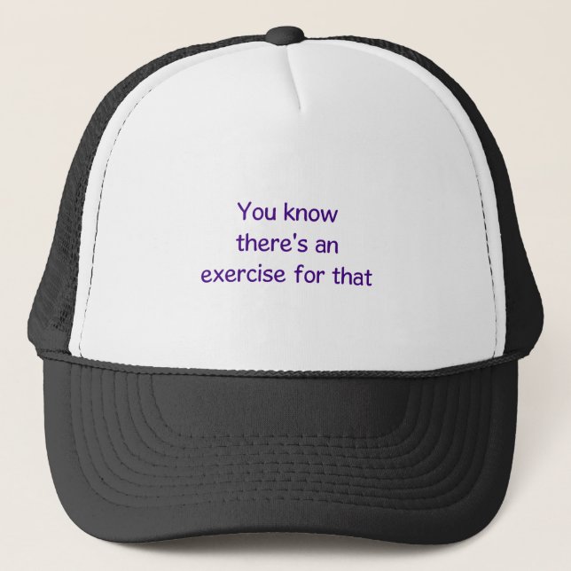 De Camionero Gorra del terapeuta físico (Anverso)