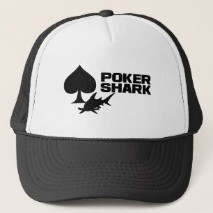 De Camionero Gorra del tiburón del póker
