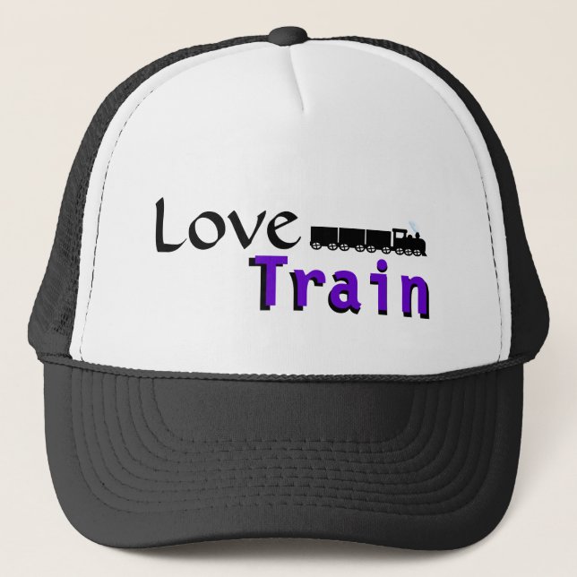 De Camionero Gorra del tren del amor (Anverso)
