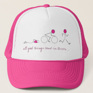 De Camionero gorra del triathlon