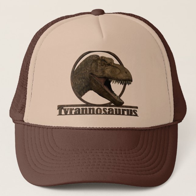 De Camionero Gorra del Tyrannosaurus (Anverso)