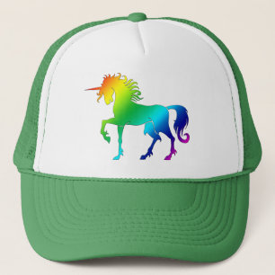 De Camionero Gorra del unicornio del arco iris