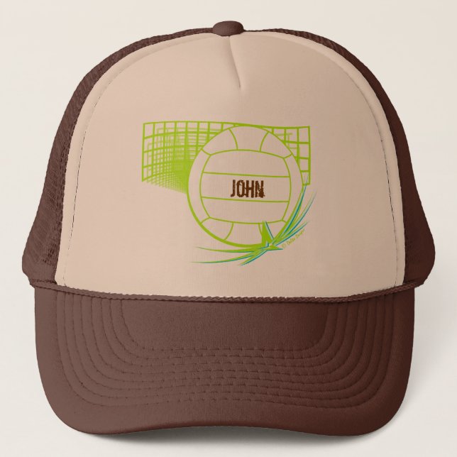 De Camionero Gorra del voleibol (Anverso)