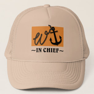 De Camionero Gorra del Wanker (w-ancla)