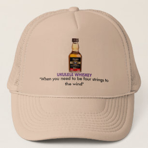 De Camionero Gorra del whisky del Ukulele