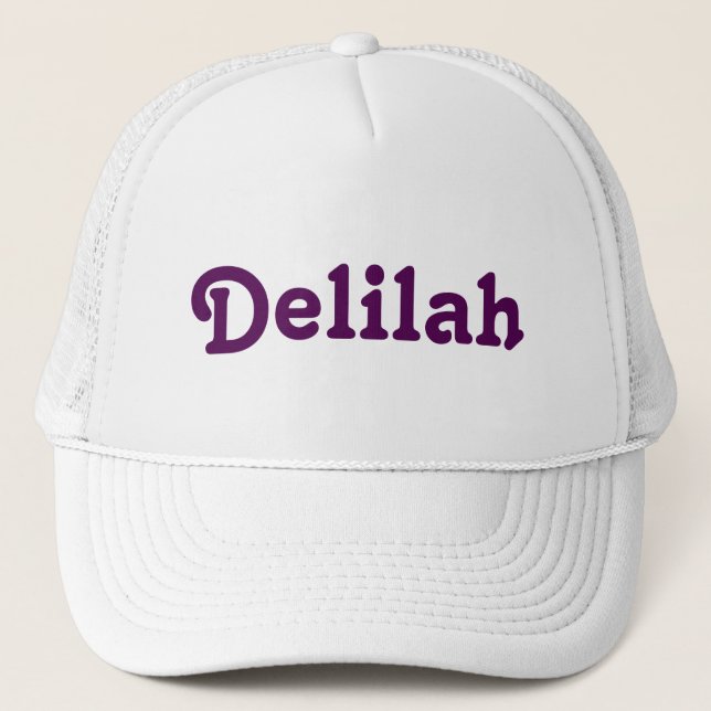 De Camionero Gorra Delilah (Anverso)