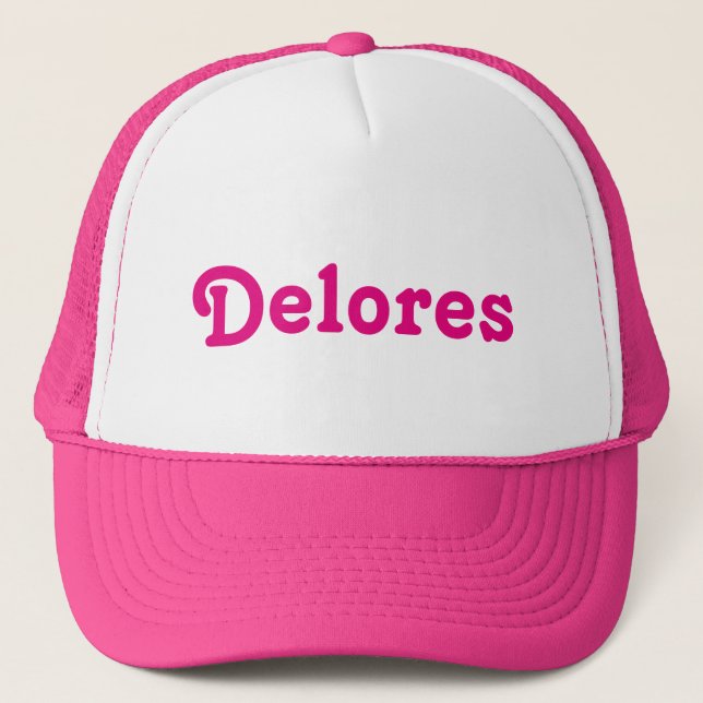 De Camionero Gorra Delores (Anverso)
