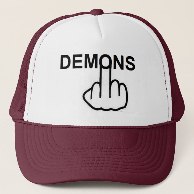De Camionero Gorra Demons Flip (Anverso)