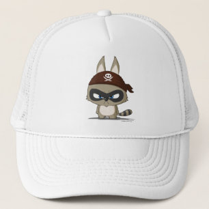De Camionero Gorra divertido del carácter del mapache del