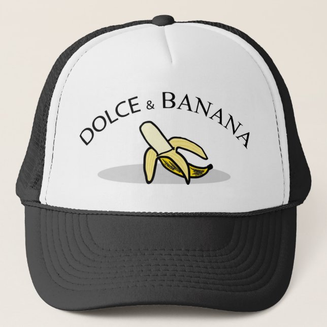 De Camionero Gorra Dolce & Banana (Anverso)