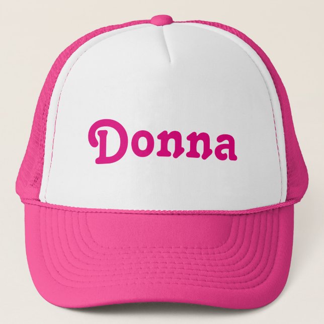 De Camionero Gorra Donna (Anverso)